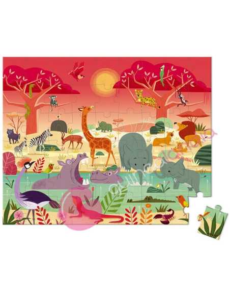 Puzzle La Reserva Animal - 54 Piezas