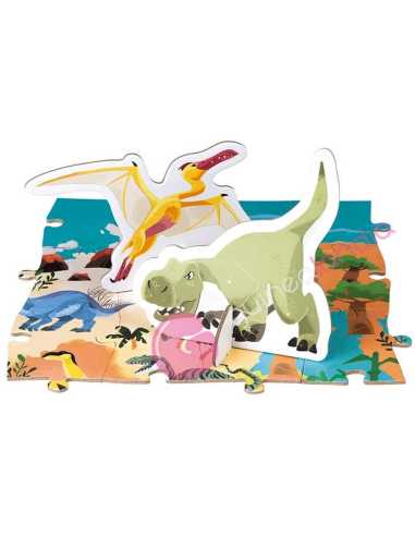 Los Dinosaurios Puzzle Educativo 200 piezas