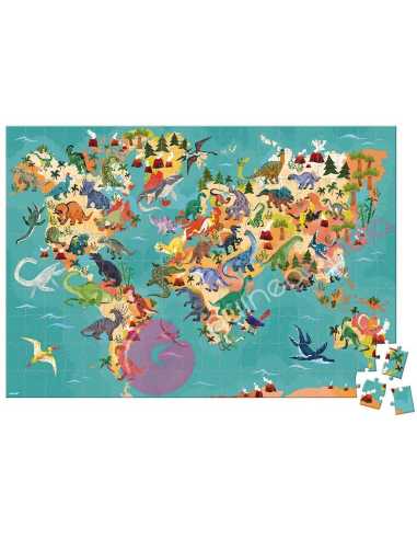 Los Dinosaurios Puzzle Educativo 200 piezas