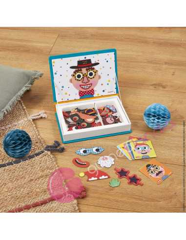 Magneti'book Crazy Faces Chicos