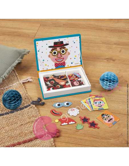 Magneti'book Crazy Faces Chicos