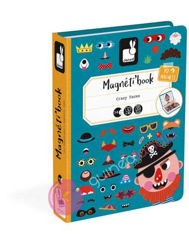 Magneti'book Crazy Faces Chicos