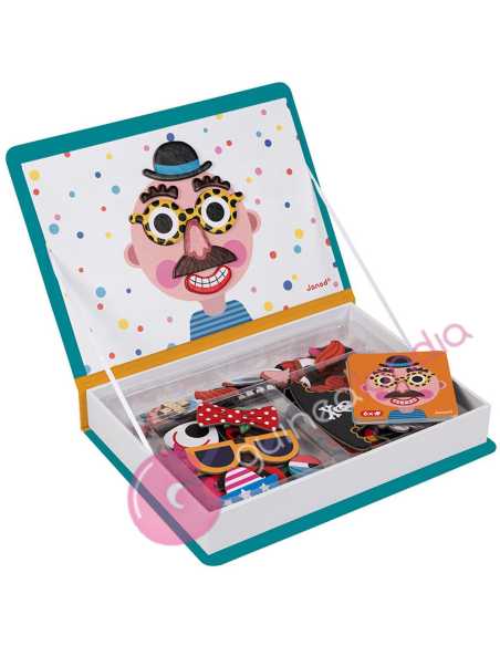 Magneti'book Crazy Faces Chicos