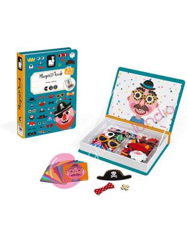 Magneti'book Crazy Faces Chicos