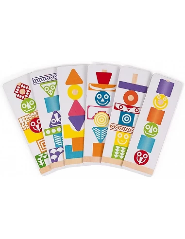 52 Piezas para Apilar Edutotem