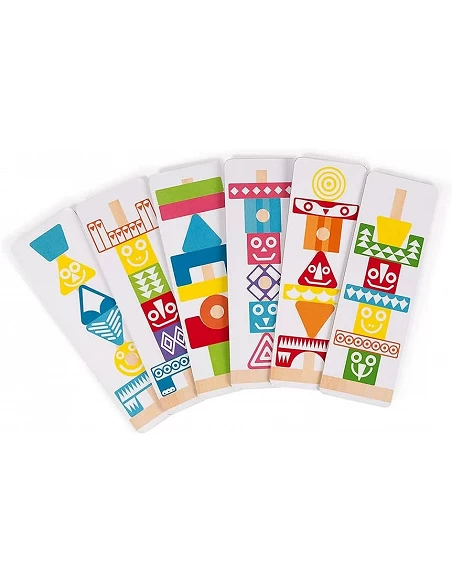 52 Piezas para Apilar Edutotem