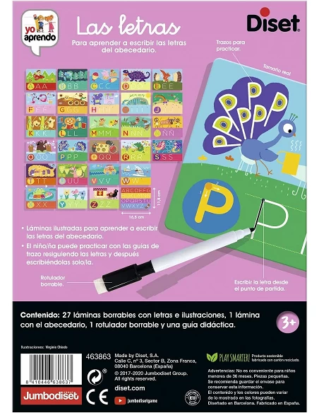 Las Letras juego educativo