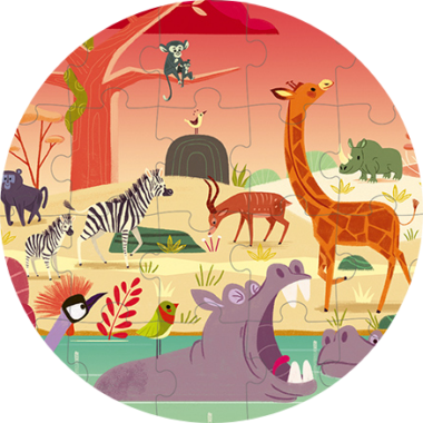 reserva animal puzzle