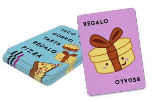 paso 2 taco gorro tarta regalo pizza